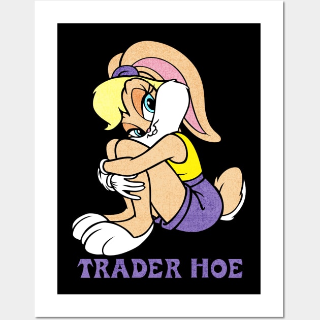 trader hoe rabbit Wall Art by okefandi